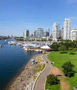 British Columbia skyline